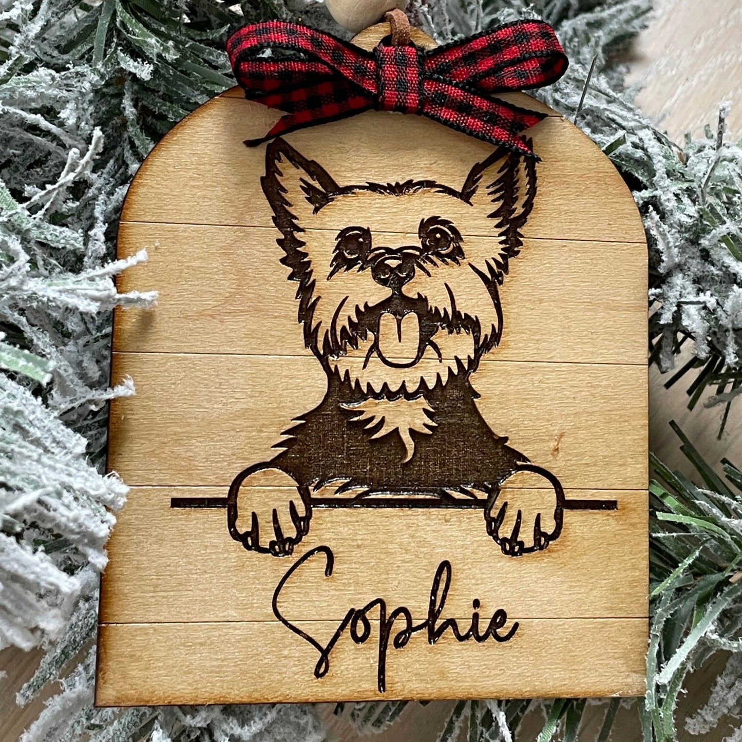 Personalized dog ornament, Golden retriever ornament, goldendoodle ornament, German shepherd ornament, custom pet ornament, doodle ornament