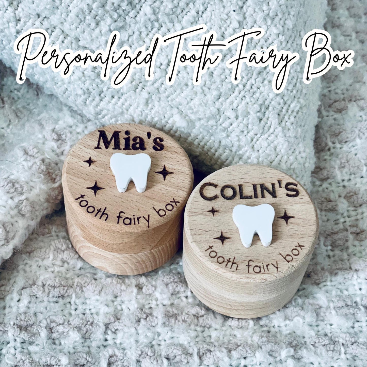 Tooth fairy box tooth fairy bag custom tooth fairy personalized name kids tooth fairy box